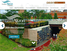 Tablet Screenshot of greaterakronchamber.org